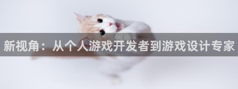 沐鸣2代理注册：新视角：从个人游戏开发者到游戏设计专家